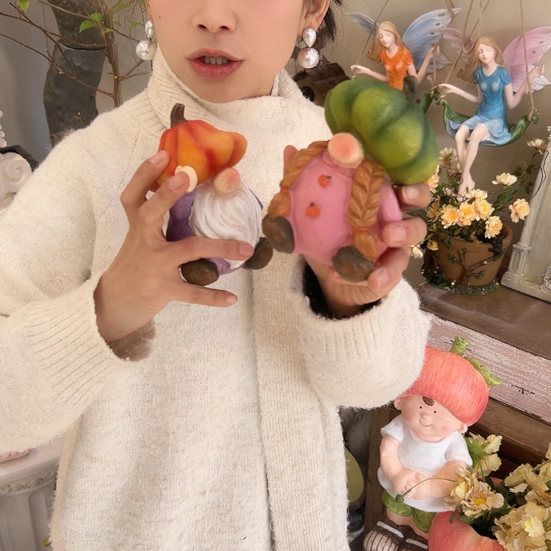 花园摆件红红火火