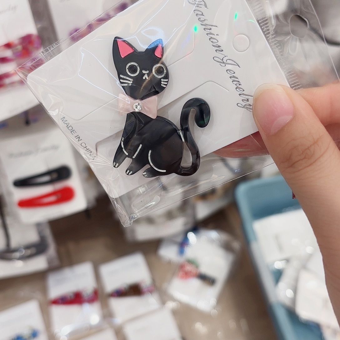 非金属发饰57号一个边夹