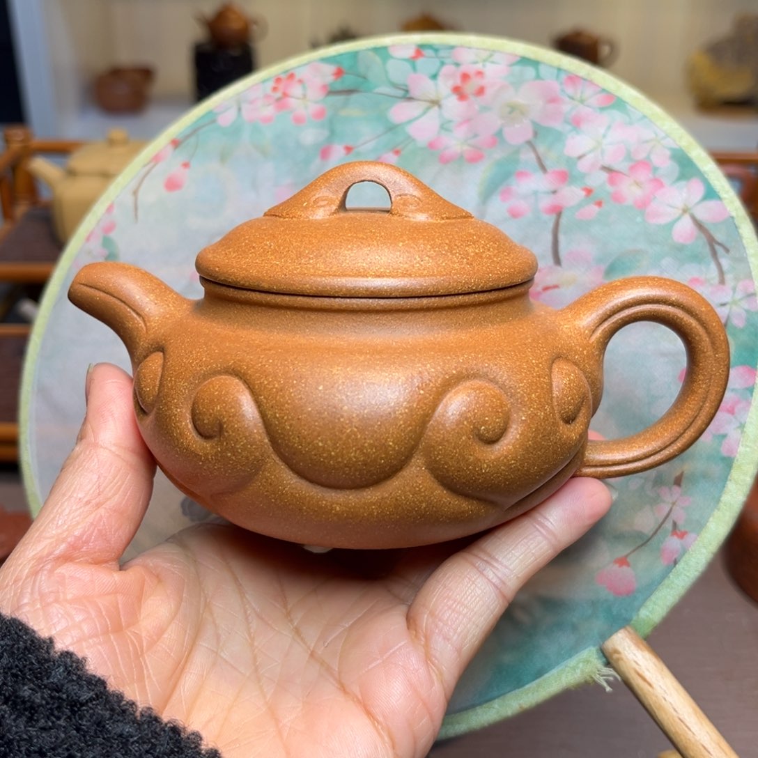 紫砂茶壶欢*手工制作