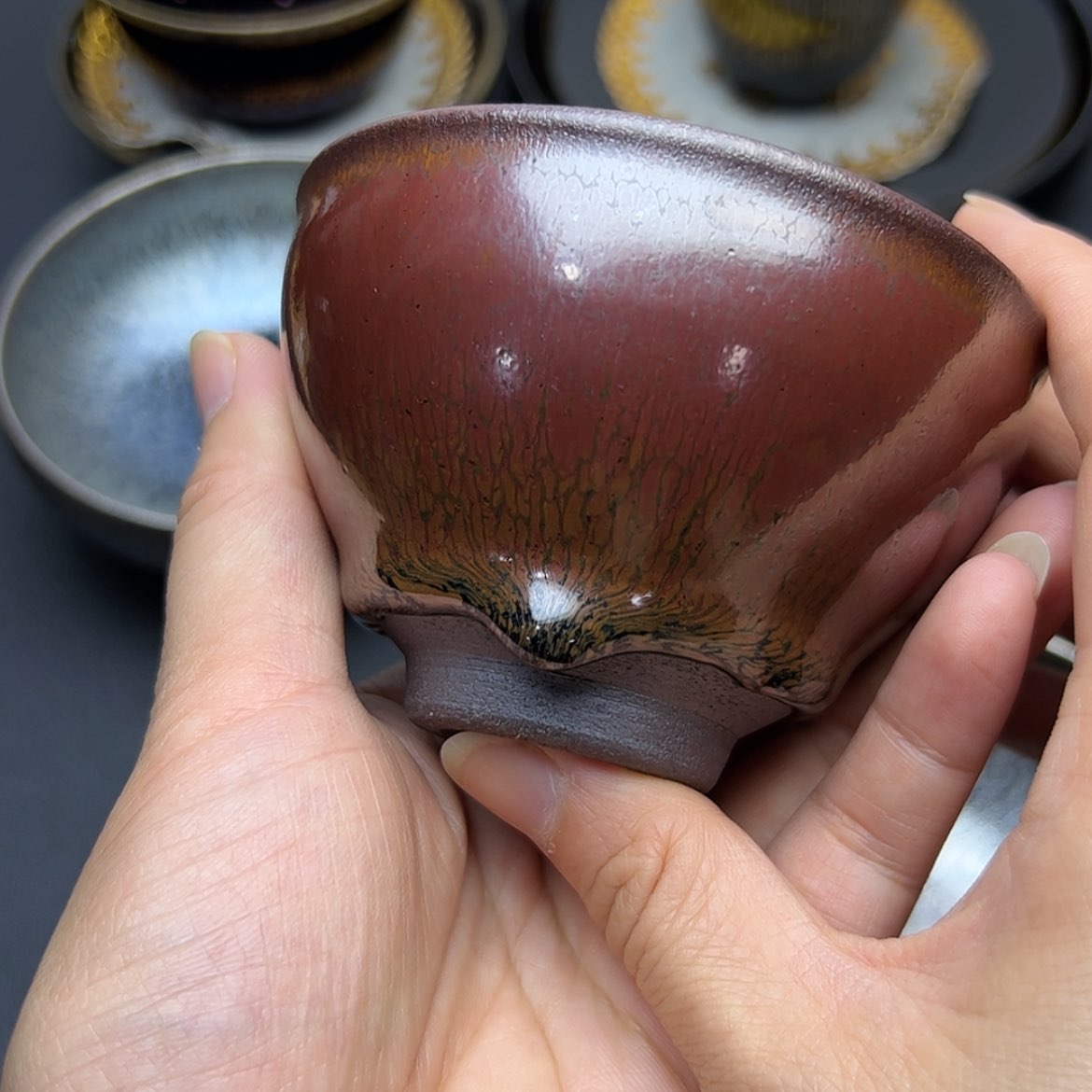 【闪购商品】茶盏建窯建盞主人杯