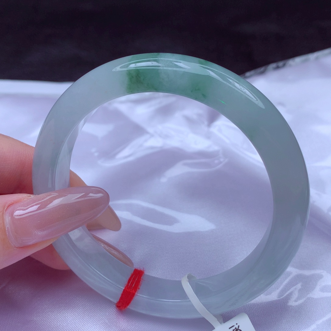 翡翠未镶嵌手镯手镯57