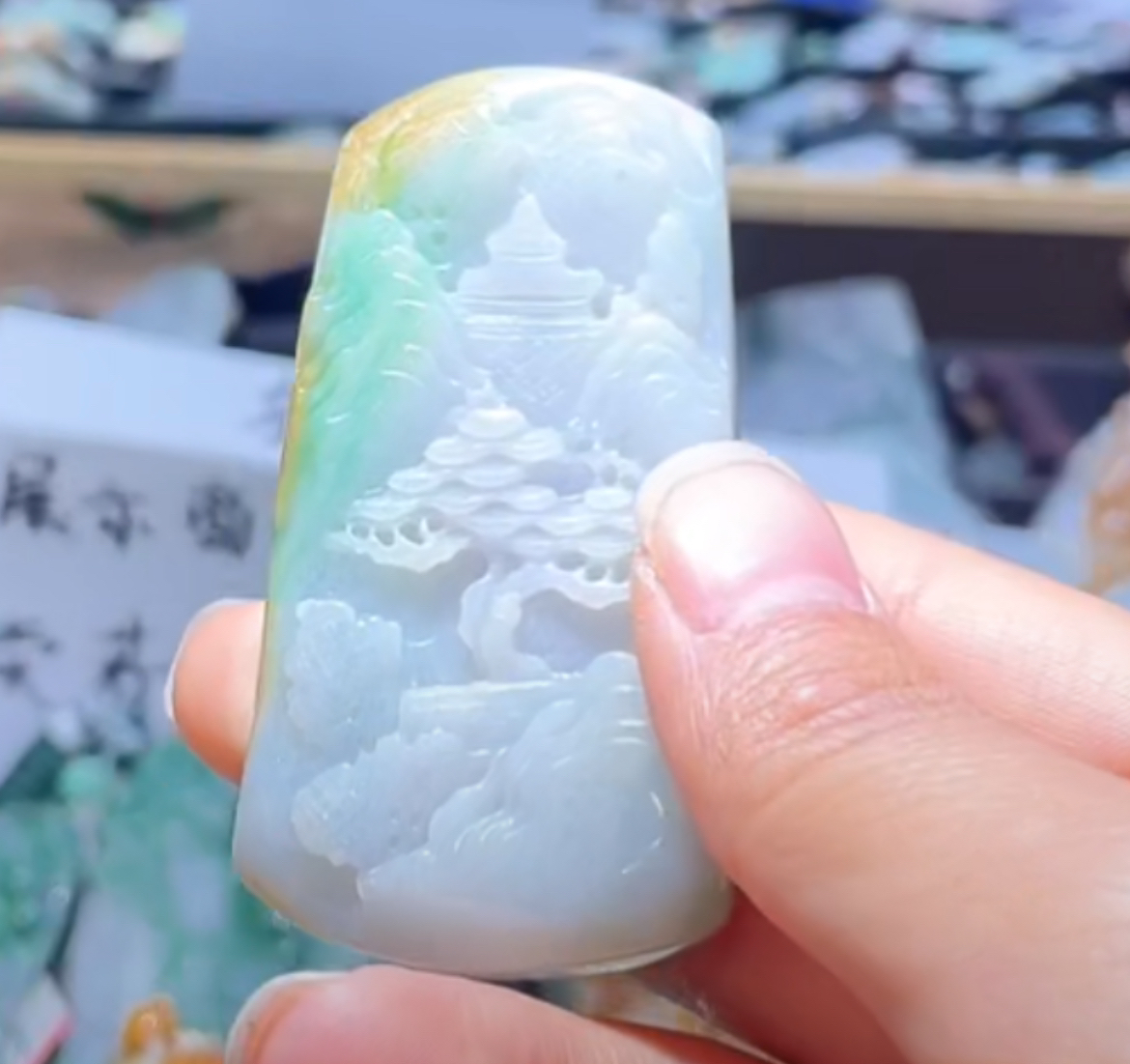 天然缅甸翡翠A货