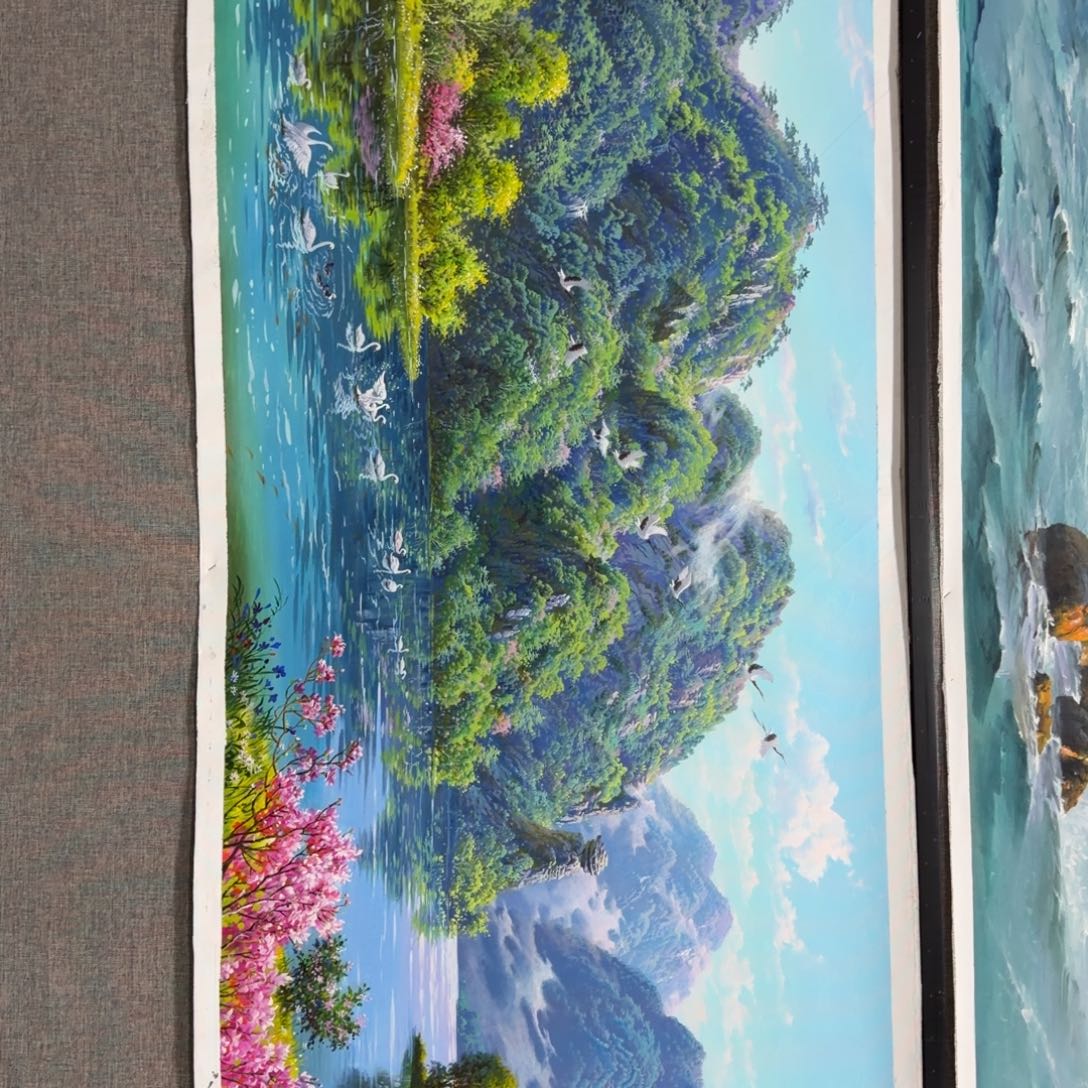 油画在干嘛了啊我想