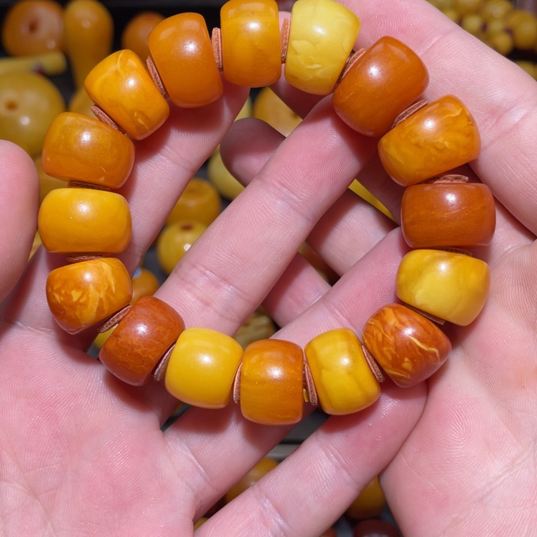 琥珀未镶嵌裸石马蹄