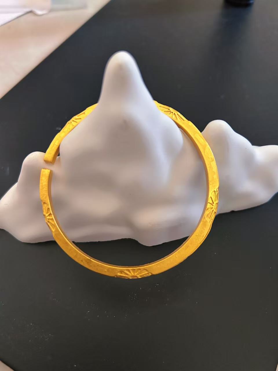 铜合金手镯 铜合金约会聚会神器古法磨砂手饰时尚