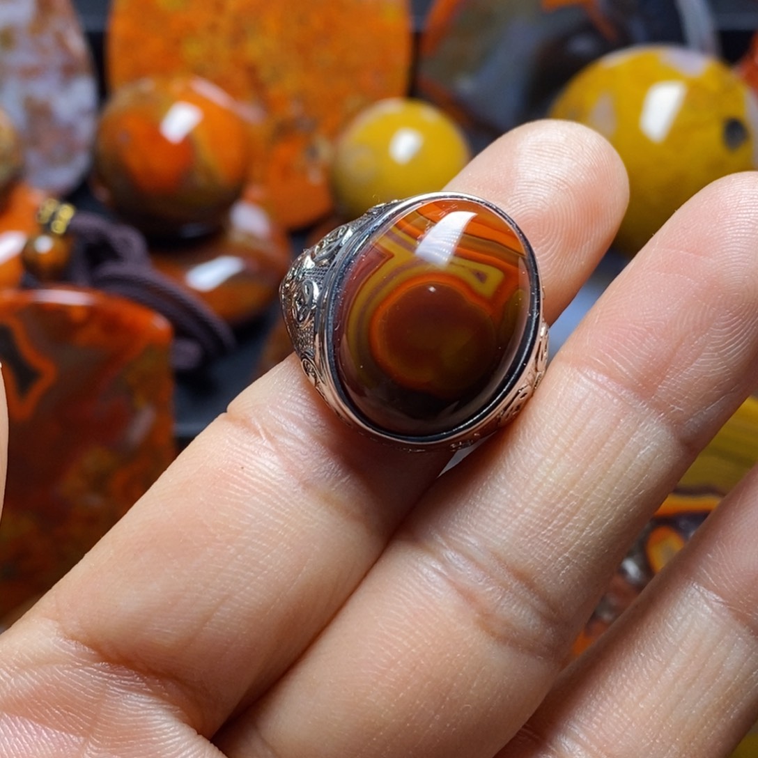 玛瑙/玉髓吊坠(不含链)未镶嵌