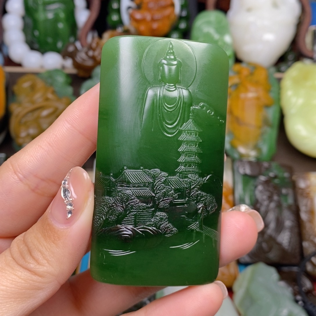 和田玉颈饰未镶嵌C****m