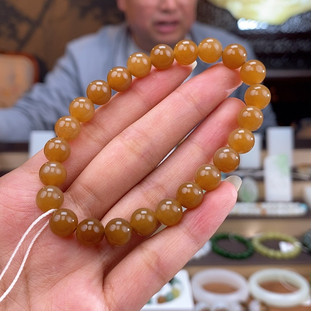 【闪购商品】和田玉手串未镶嵌