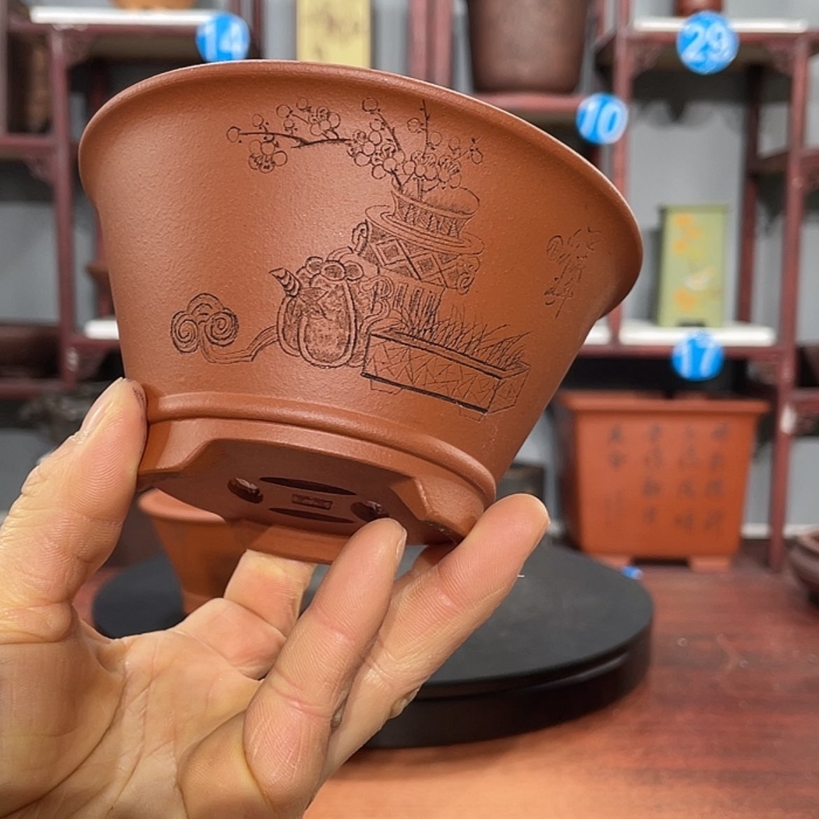 【闪购商品】紫砂花盆紫砂花盆