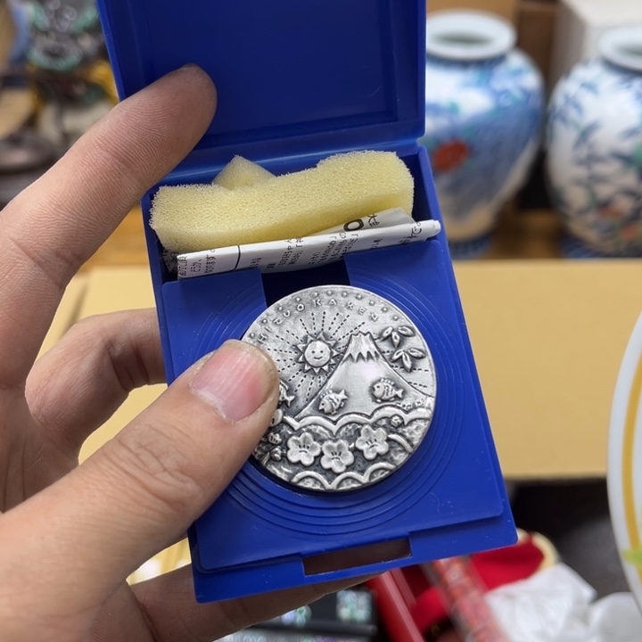 瓷片摆件工艺品瓷器摆件777 