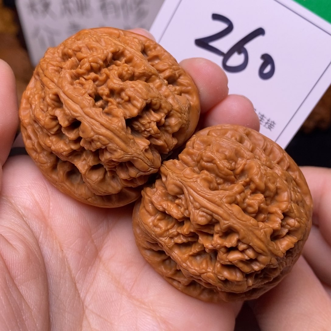 把件文玩核桃260粗筋4.4