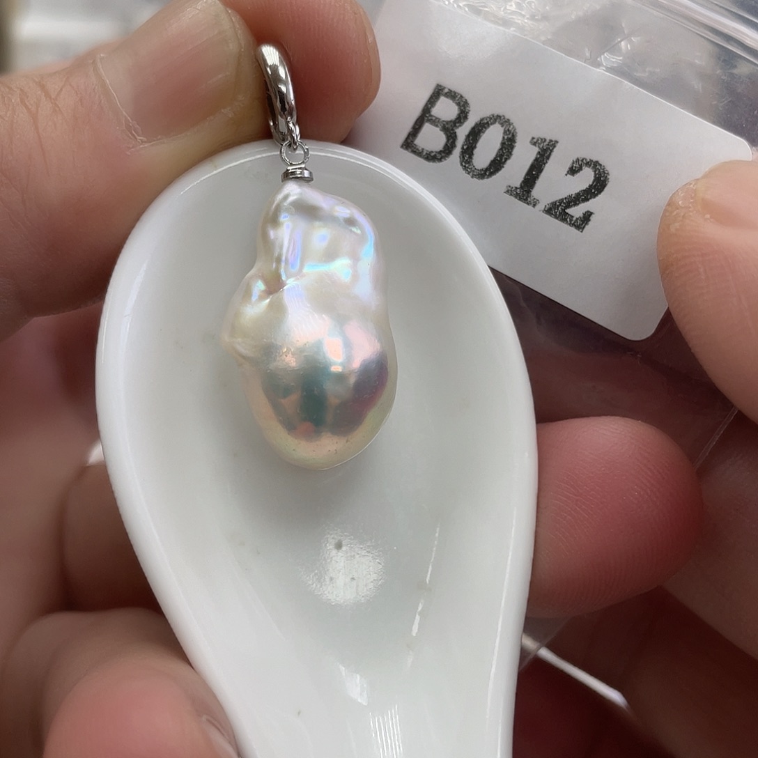 淡水珍珠颈饰银S925镶嵌