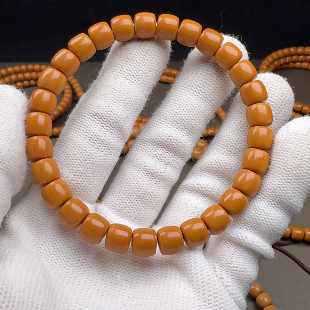 橄榄核吊坠老挝核尖单圈7.6mm