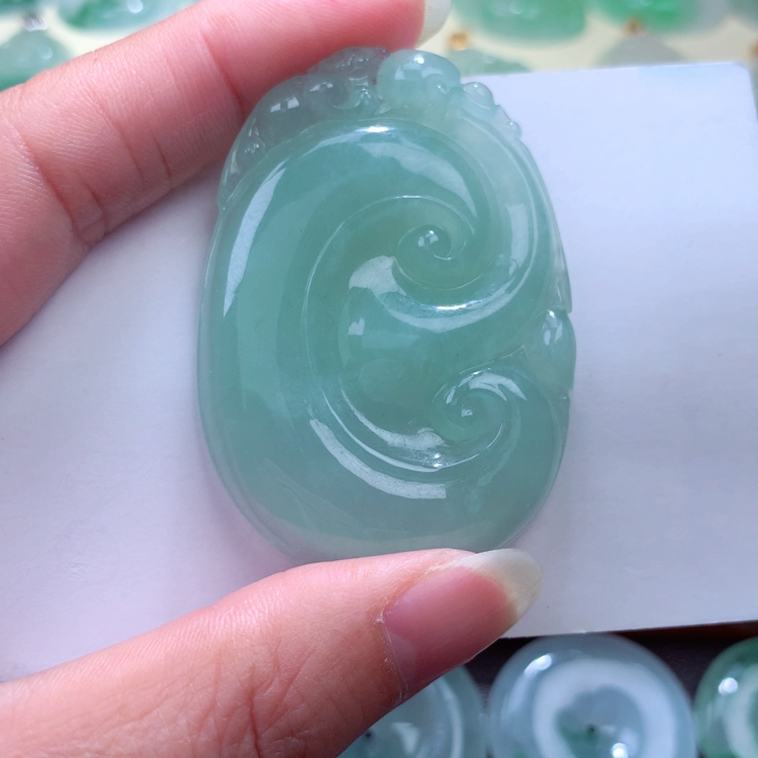 翡翠吊坠(不含链)未镶嵌