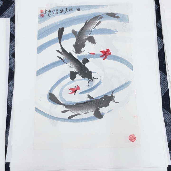 国画45/68纯手绘国画作品