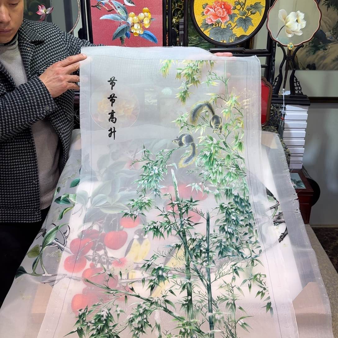 刺绣刺绣工艺精湛