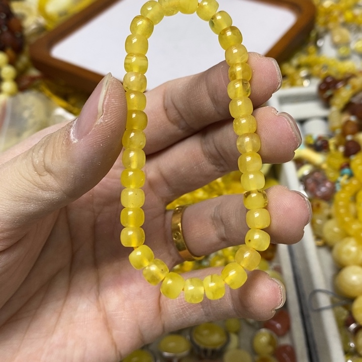 蜜蜡未镶嵌裸石多样性发货
