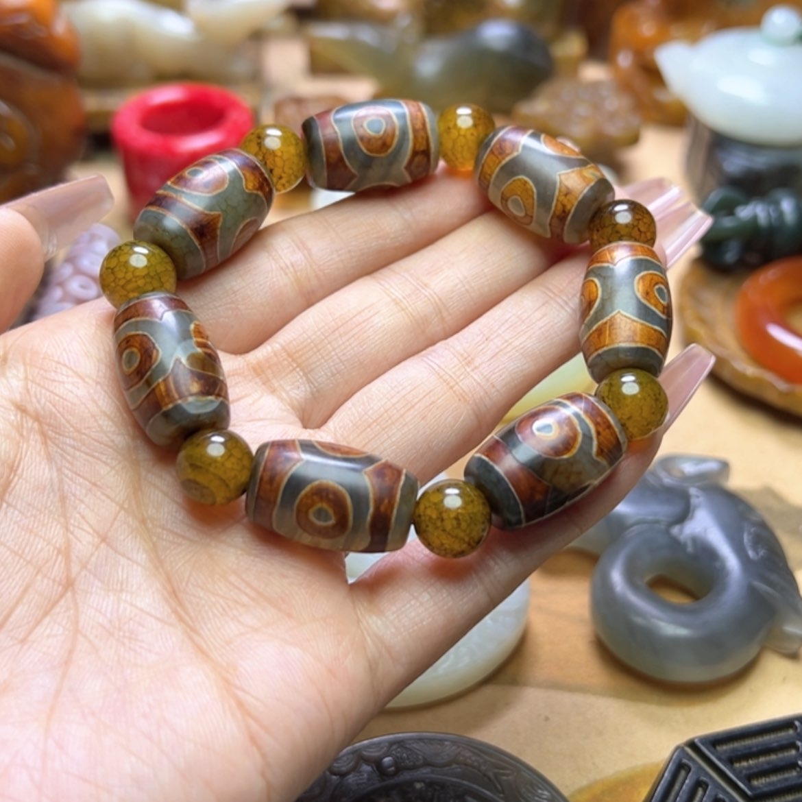 【闪购商品】玛瑙/玉髓颈饰未镶嵌