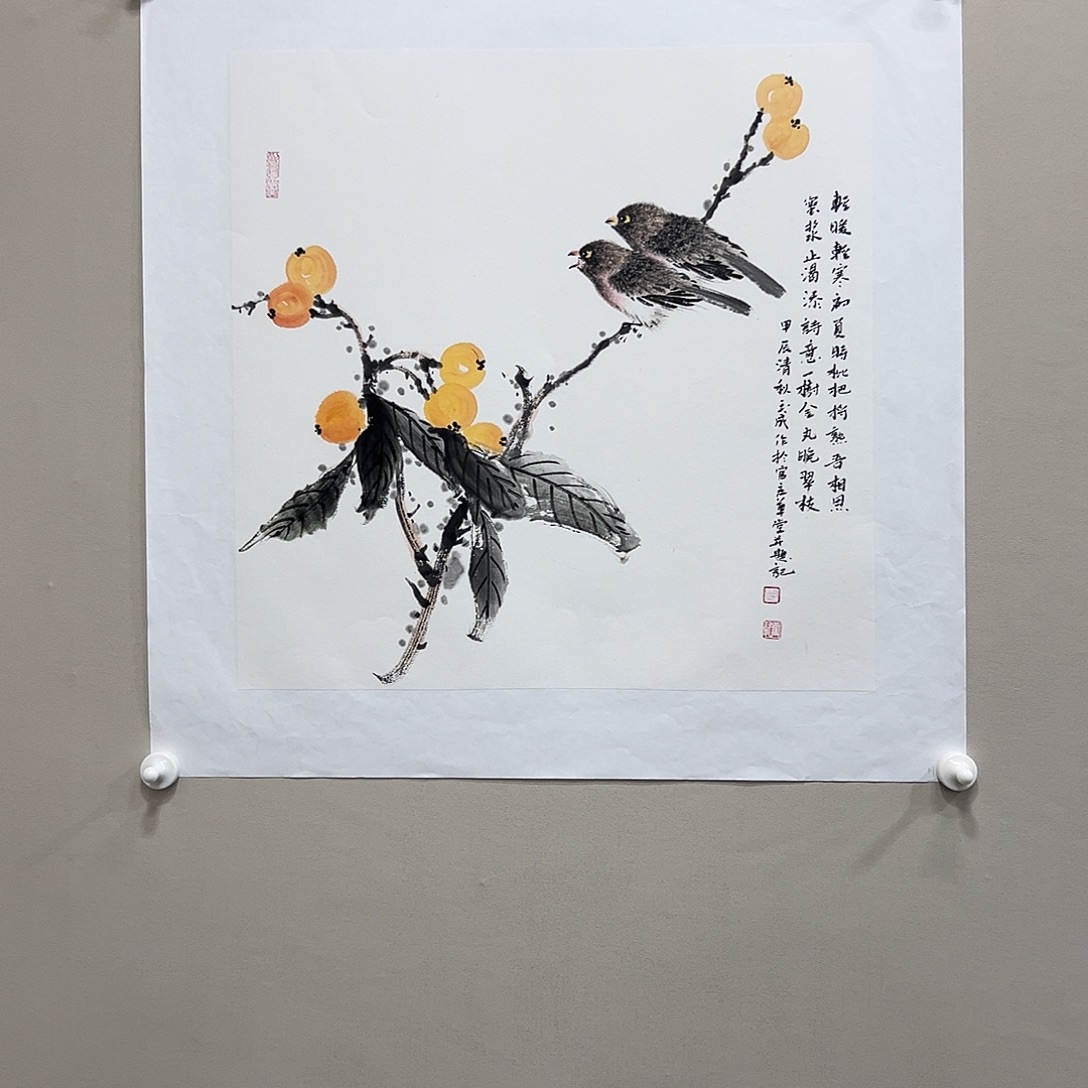 国画精品纯手绘2.25平尺