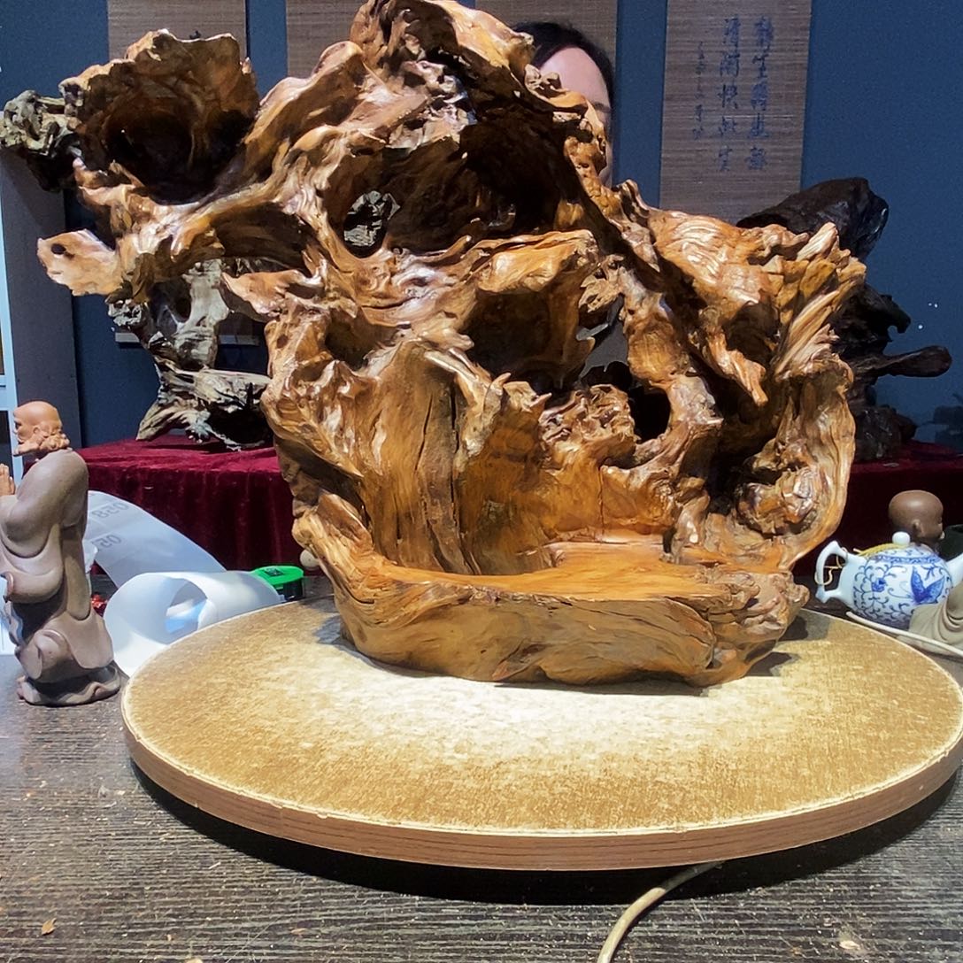 大***翅056。株木随行根艺