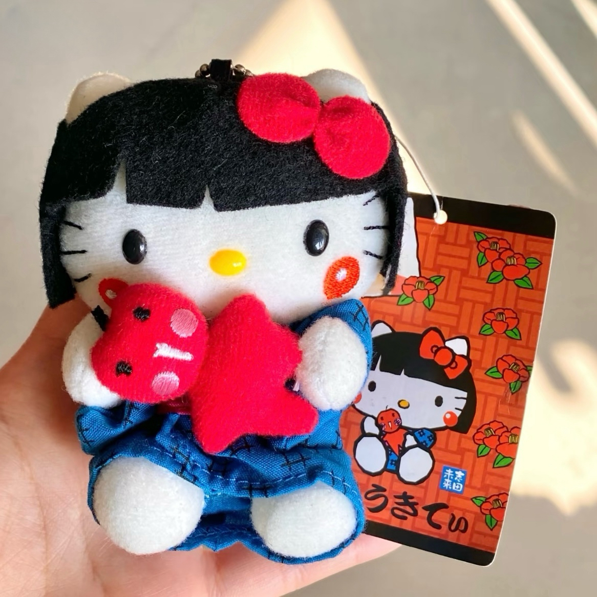 【宝藏库】中古款齐刘海志田未来限定小丸子kitty挂件包挂