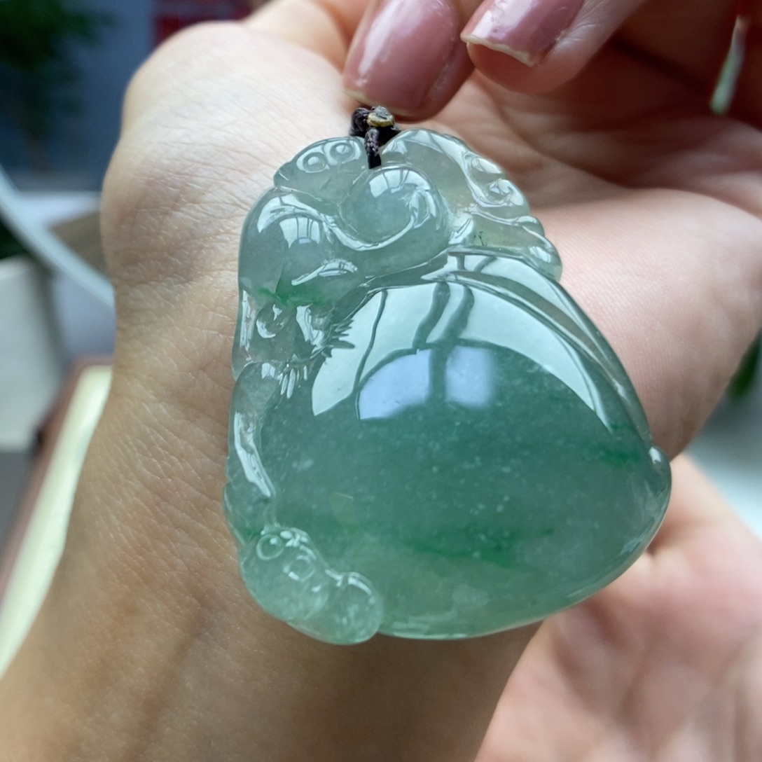 颈饰未镶嵌翡翠吊坠30