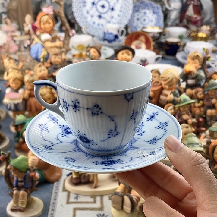 中古欧瓷瓷器小房子