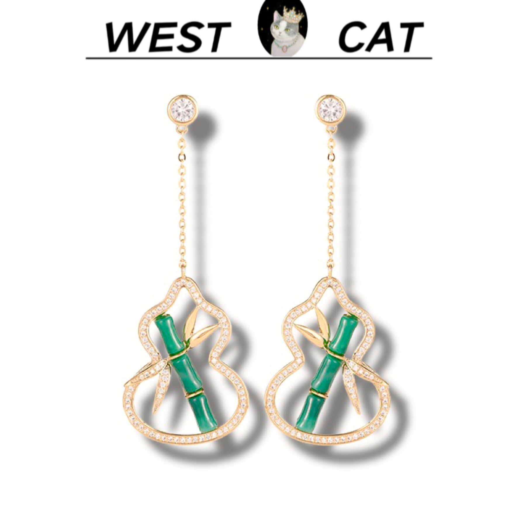 外货高品高奢耳钉V-0679