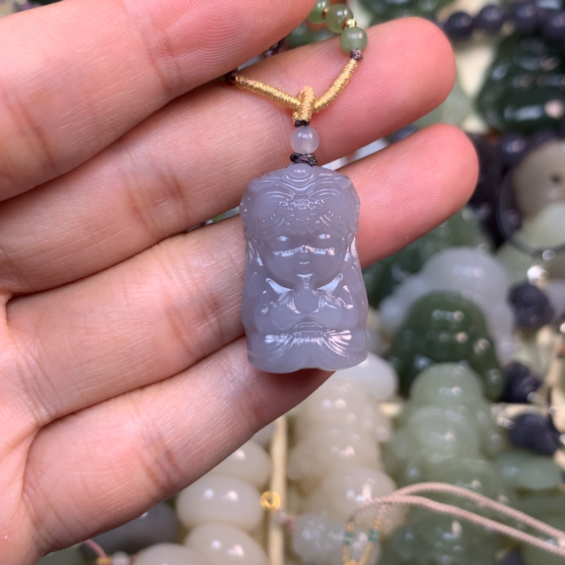 【闪购商品】颈饰未镶嵌和田玉