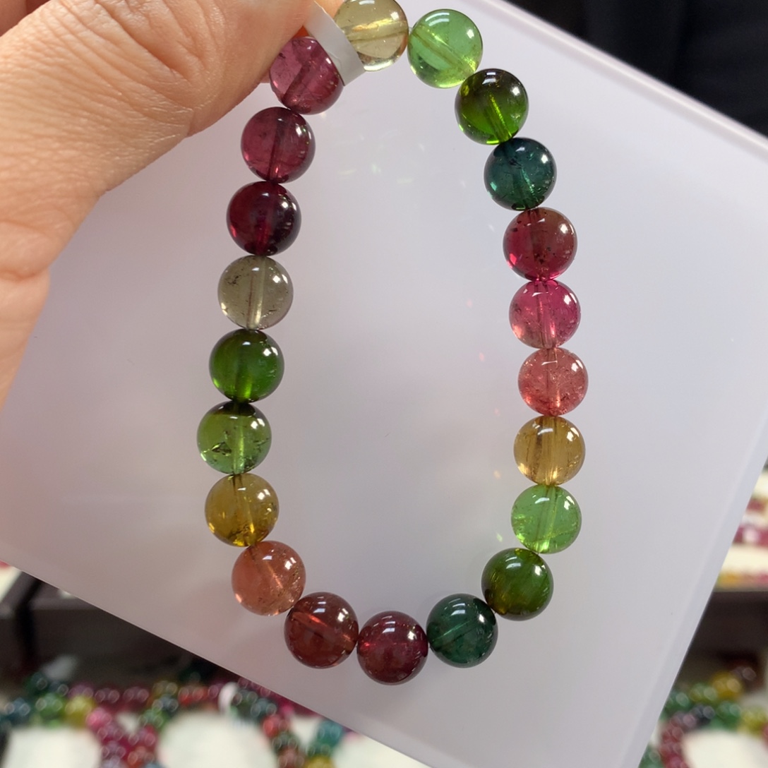 手链碧玺未镶嵌9.2左右