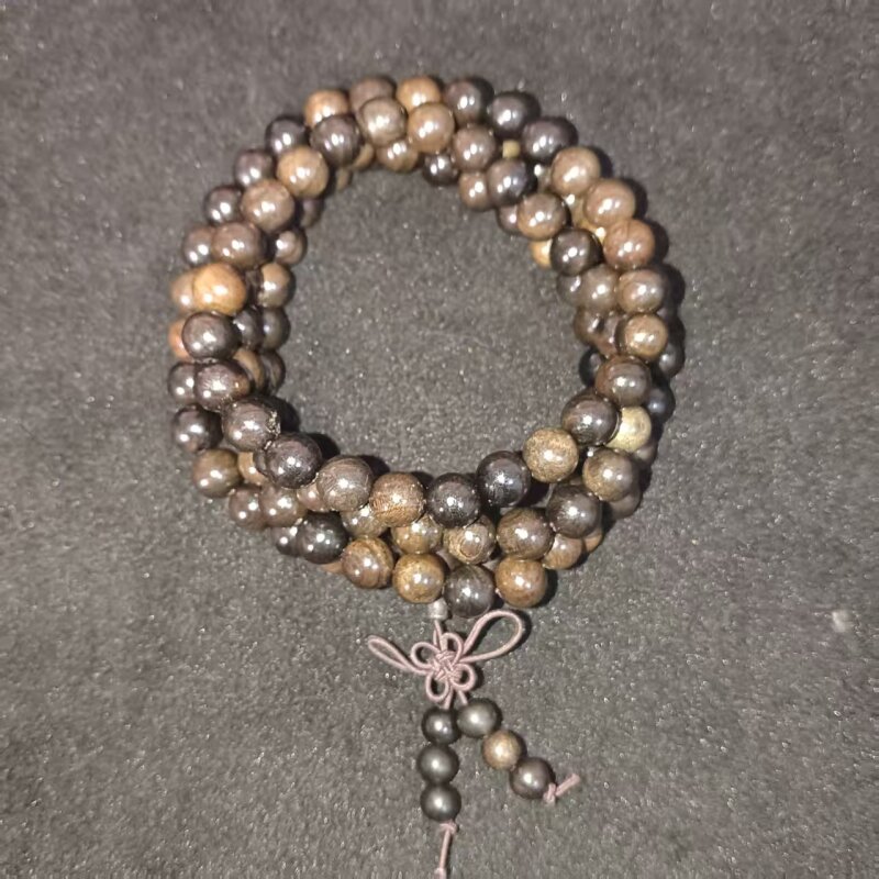 贡木0.8圆珠多圈手串