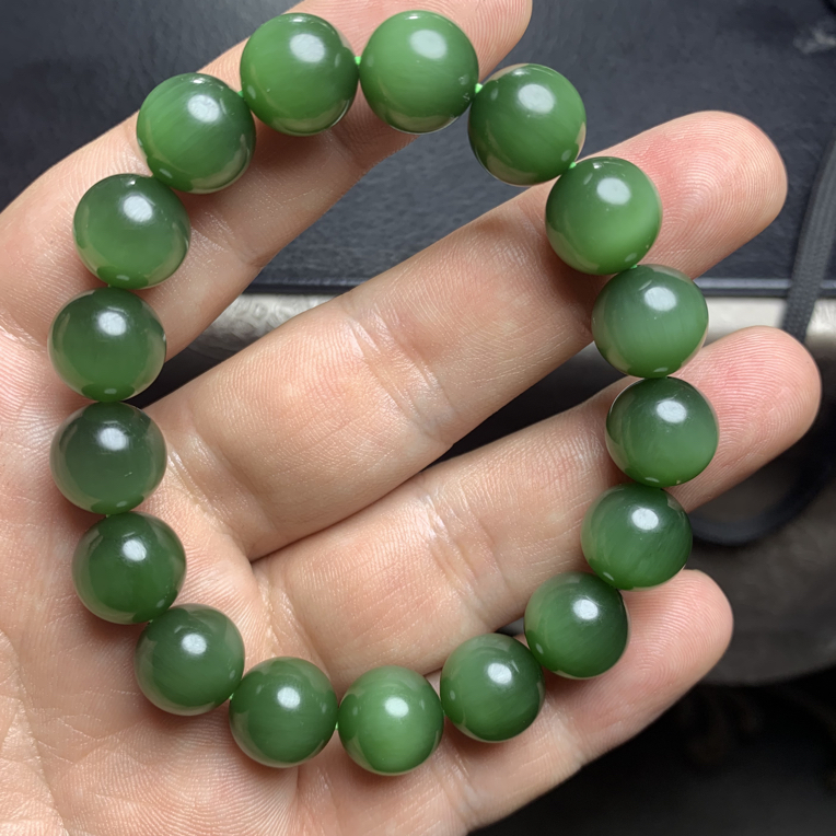 和田玉 碧玉 手串