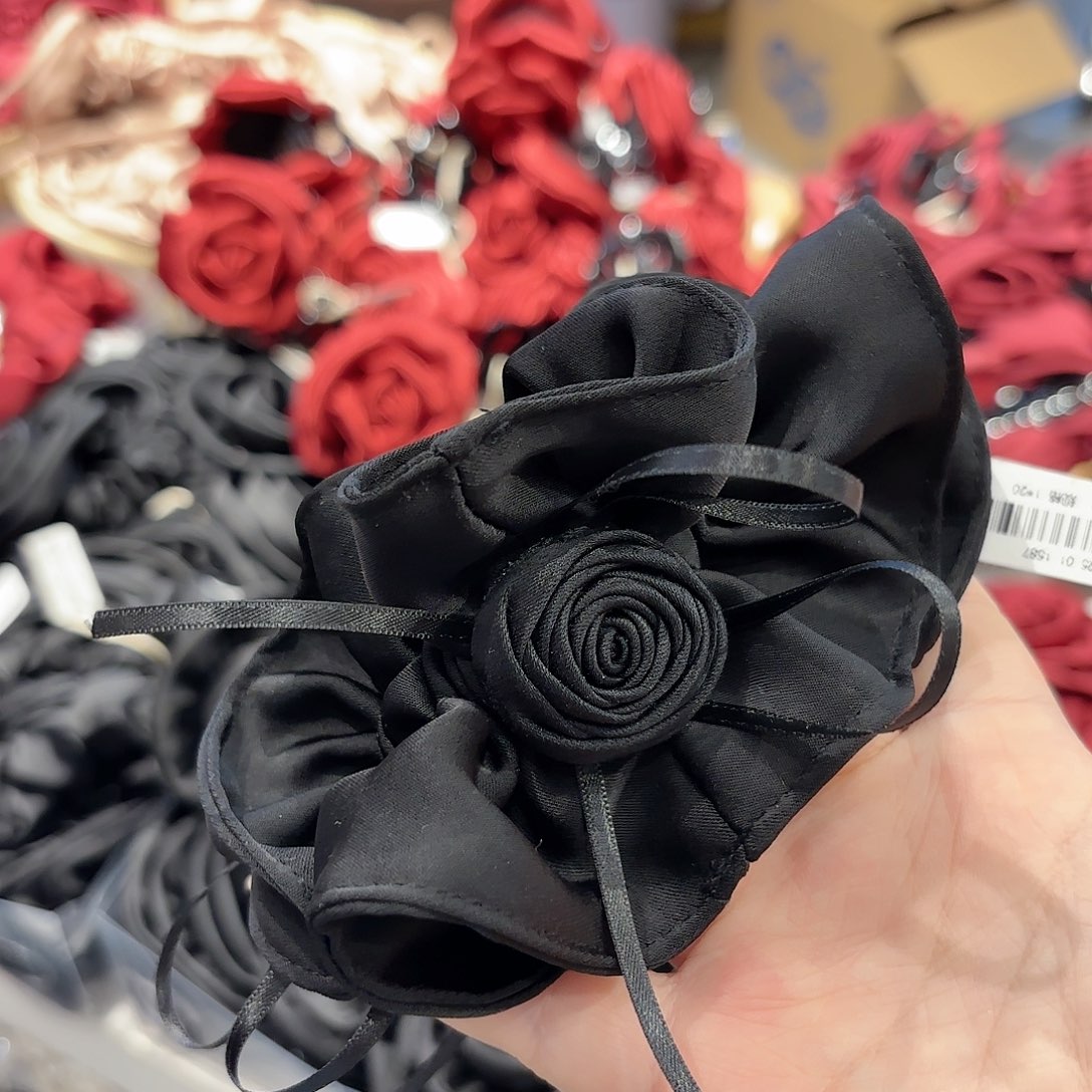 布艺铁合金发饰发夹