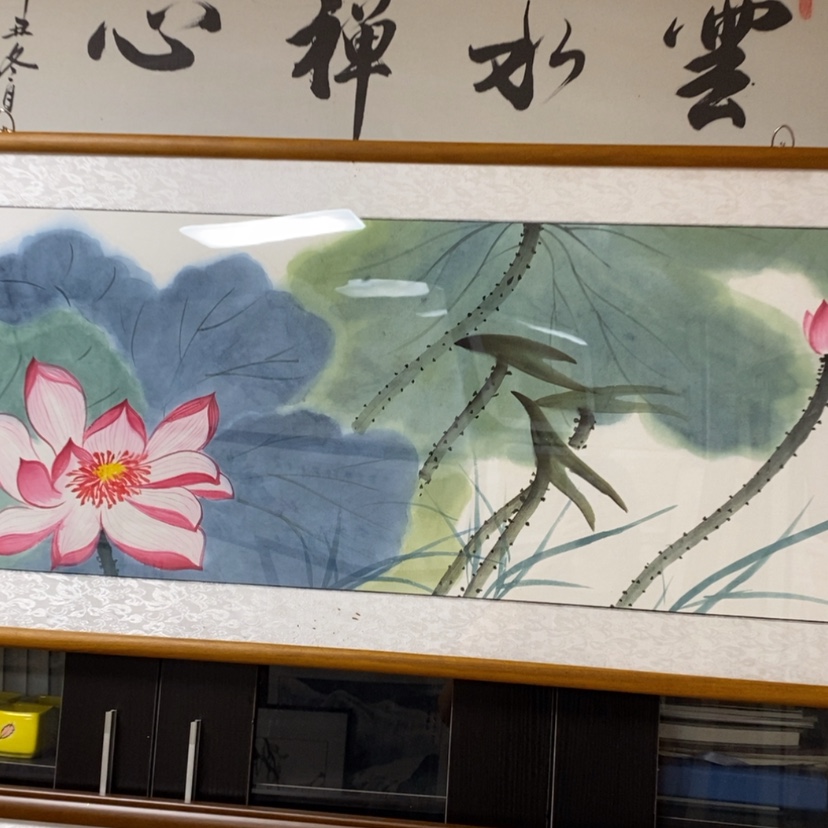 【闪购商品】国画手绘国画带框163.53