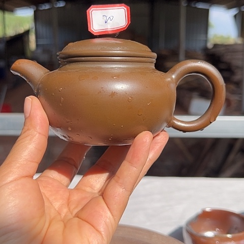 戬谷龙窑柴烧茶壶20