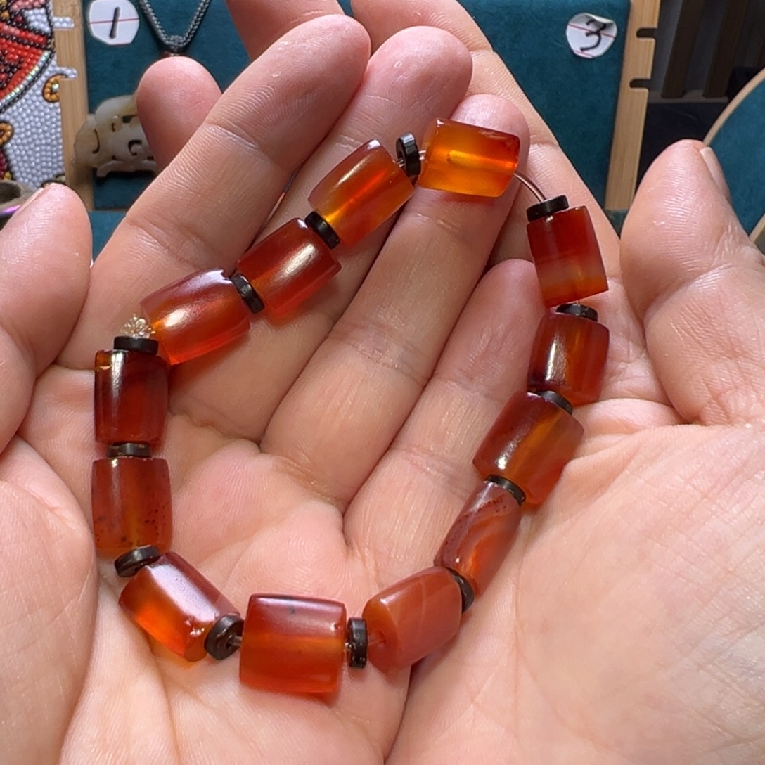 独***2玛瑙/玉髓未镶嵌颈饰