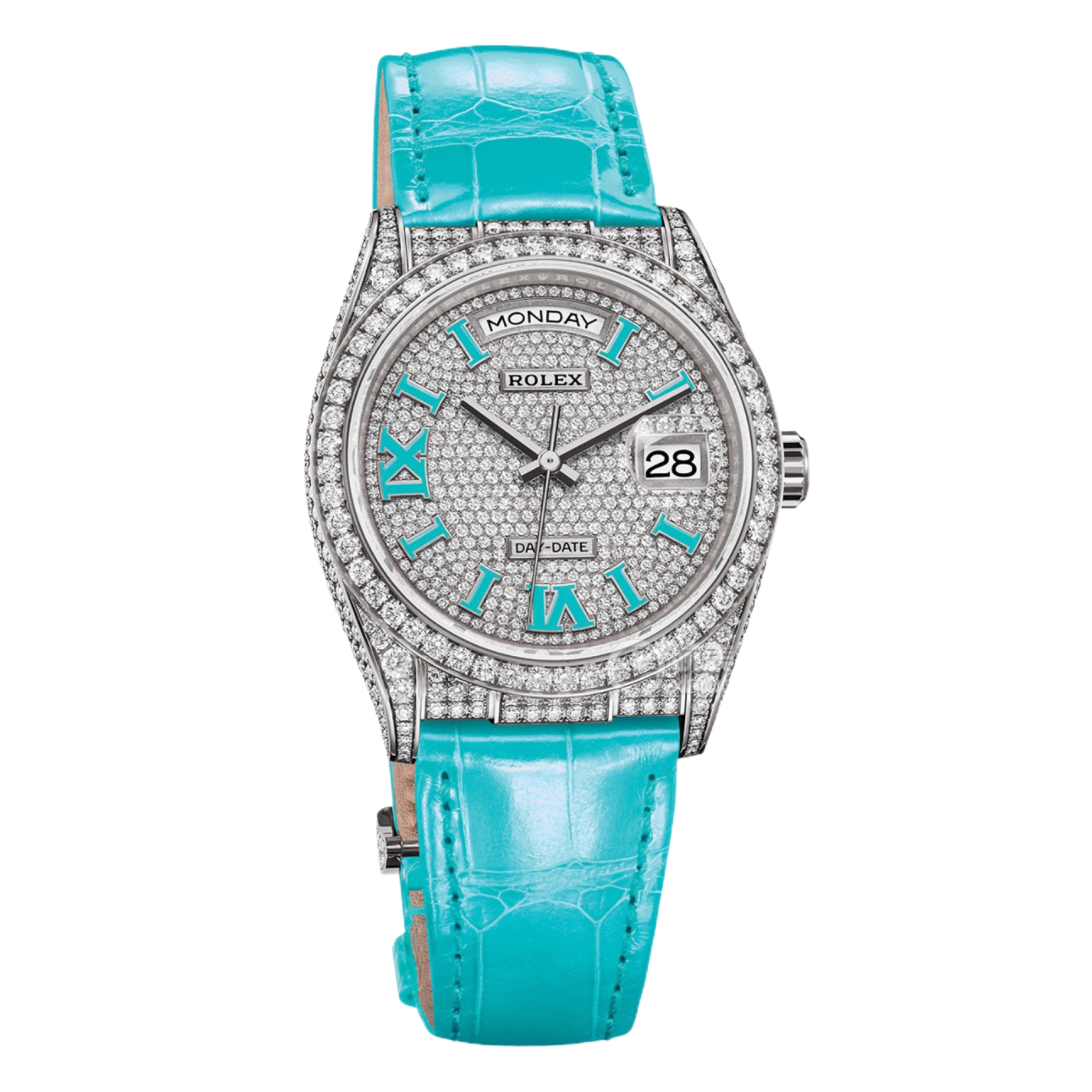 95新 Rolex/劳力士 23年全套/劳力士星期日志型 128159rbr 蒂芙尼