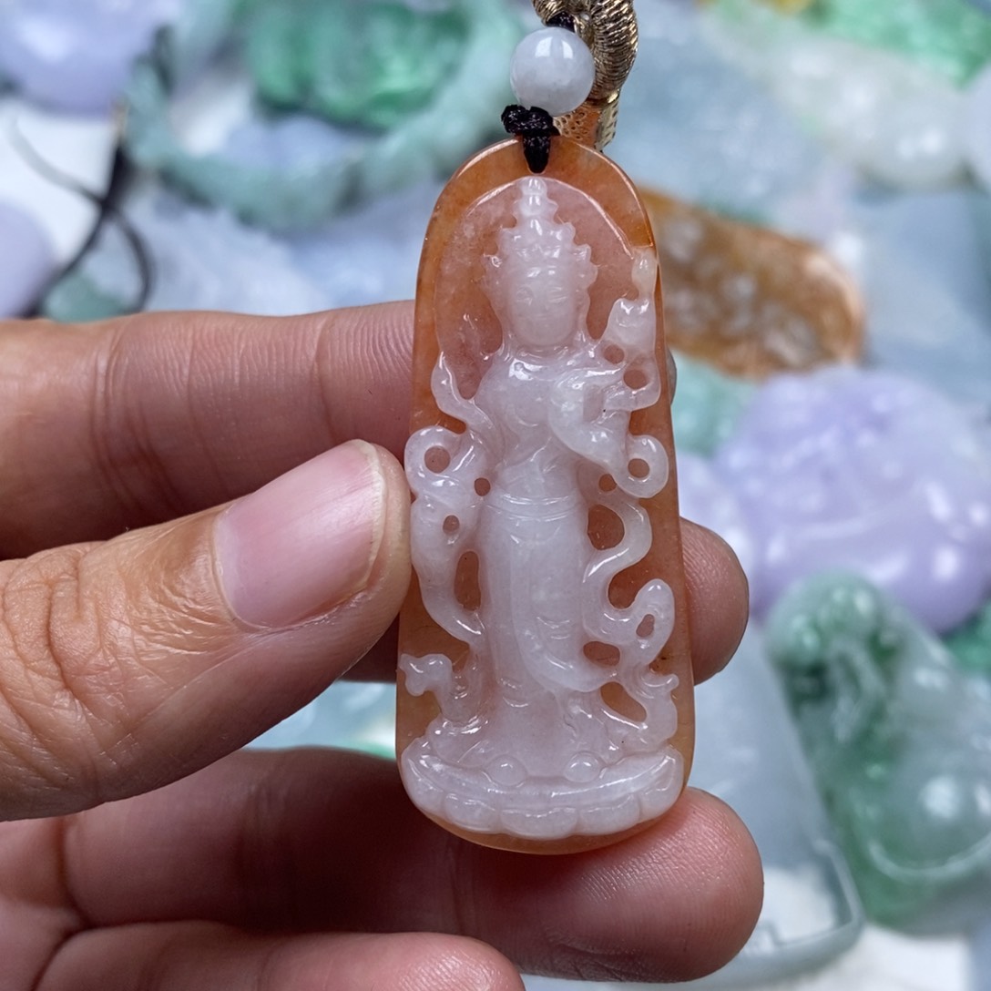 颈饰未镶嵌翡翠翡翠