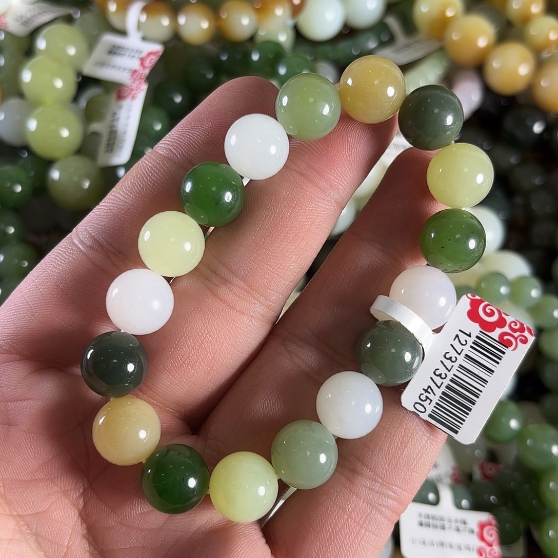 和田玉手链未镶嵌W118