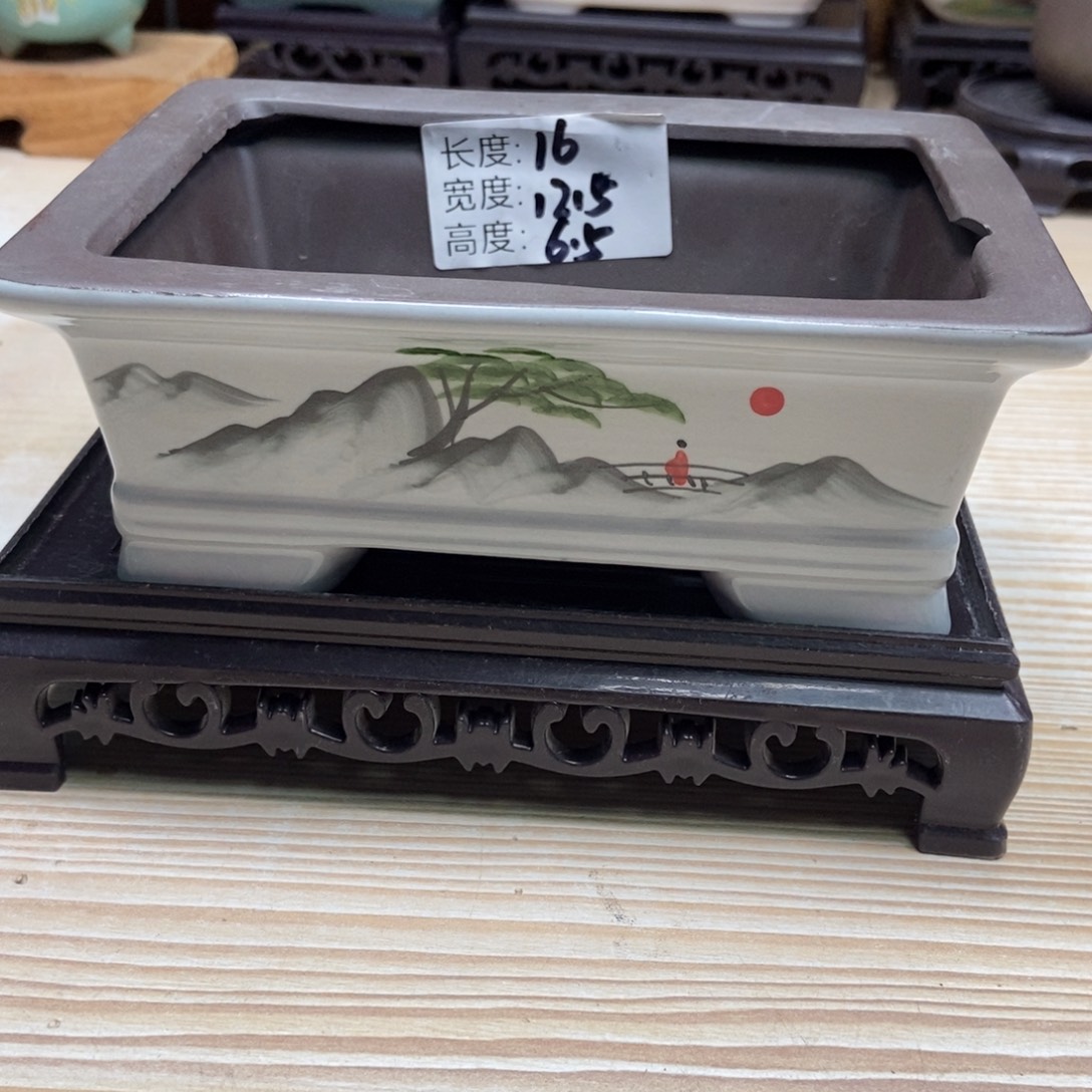 瓷片陶瓷花盆陶瓷艺术