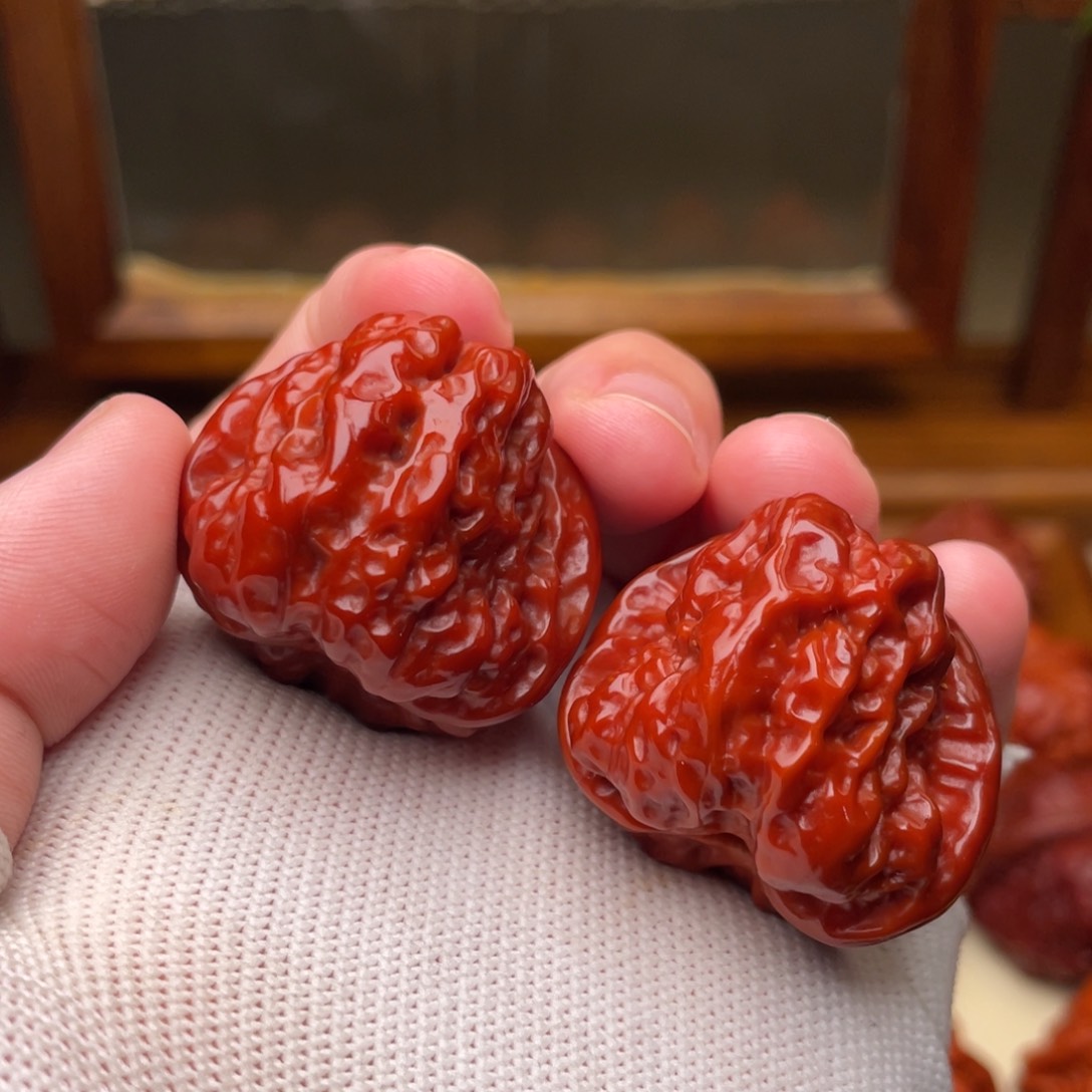 文玩核桃把件蛤蟆头32