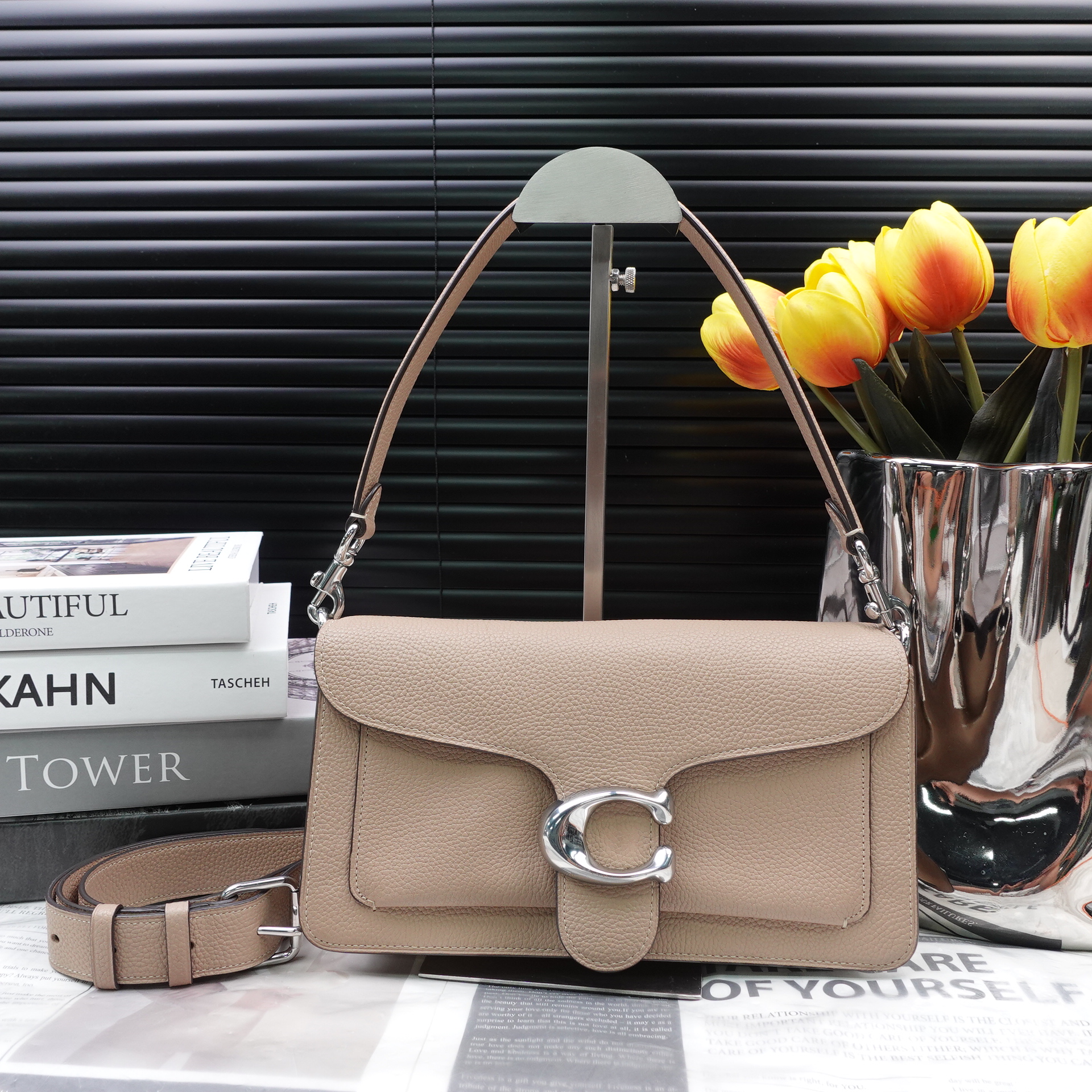 95新 COACH/蔻驰 单肩包/T20248799