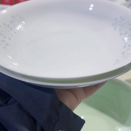 陶摆件景德镇瓷器精品玲珑盘2个