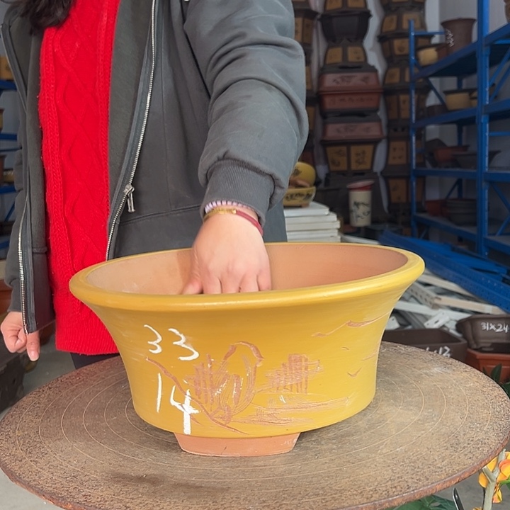 33黄票口花盆花盆花盆