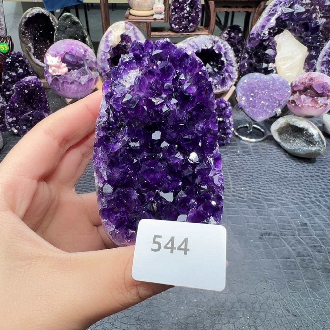 未镶嵌珠宝半成品紫晶