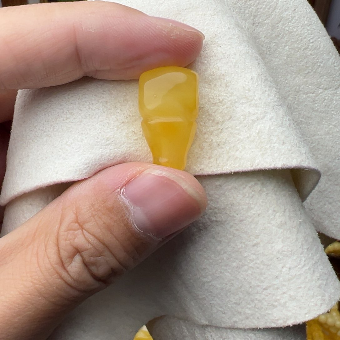 未镶嵌琥珀裸石12蜜蜡三通