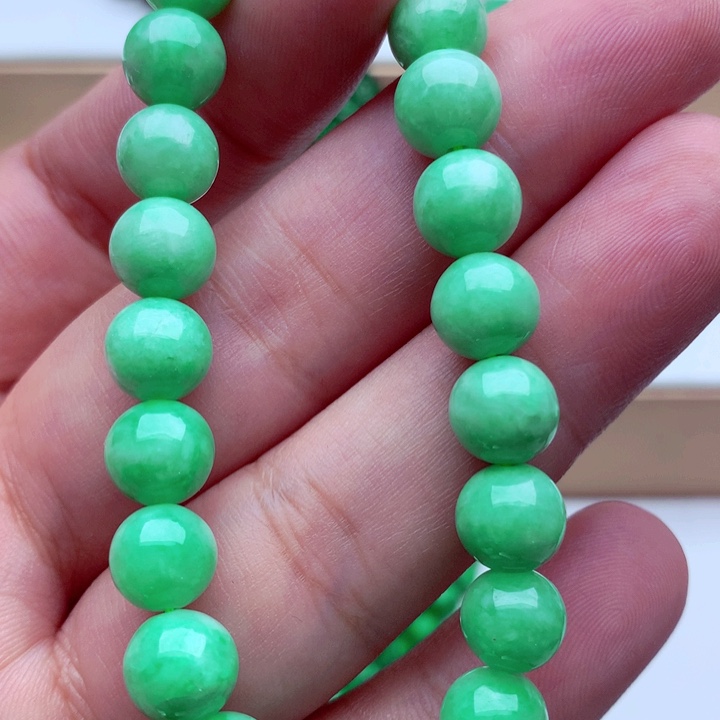 翡翠未镶嵌手链手串