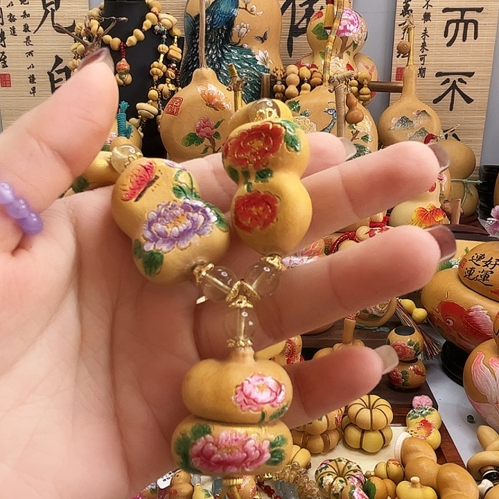 岁***好木质类非遗磨刻葫芦