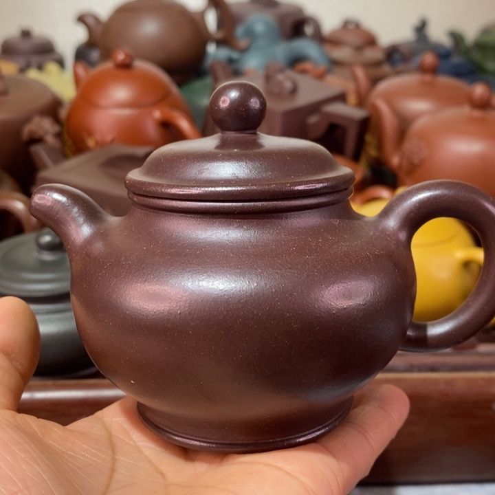 茶壶紫砂微瑕处理一把