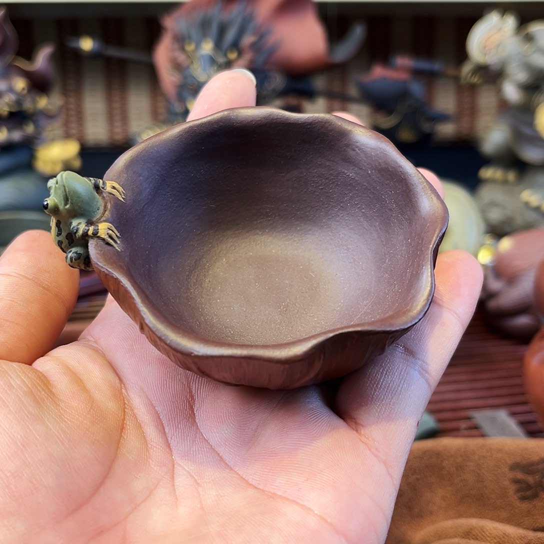 茶杯紫砂高端紫砂雕塑